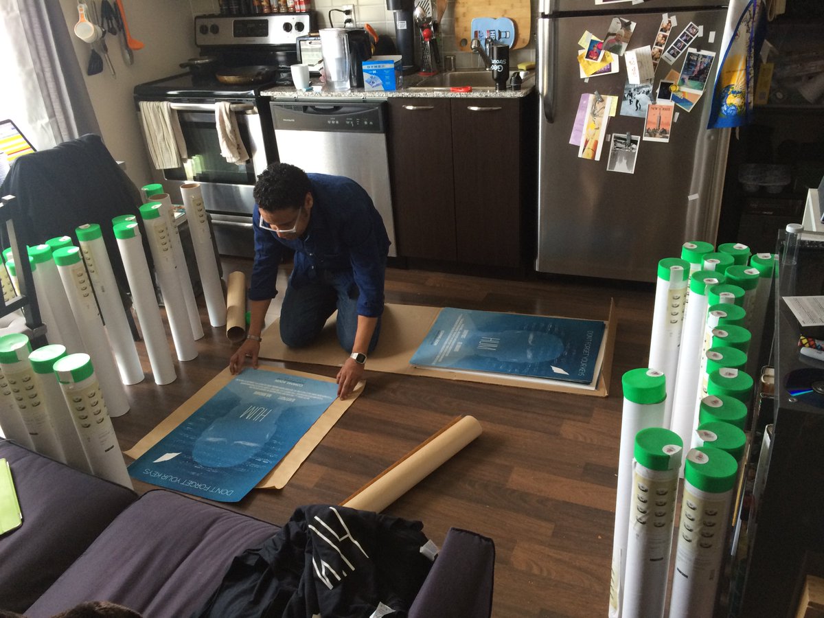 HumTheMovie's tweet image. .@PhilLeungFilms @JeromeSkeete working hard to send out all the #HUM packages. Thanks for your patience everyone!