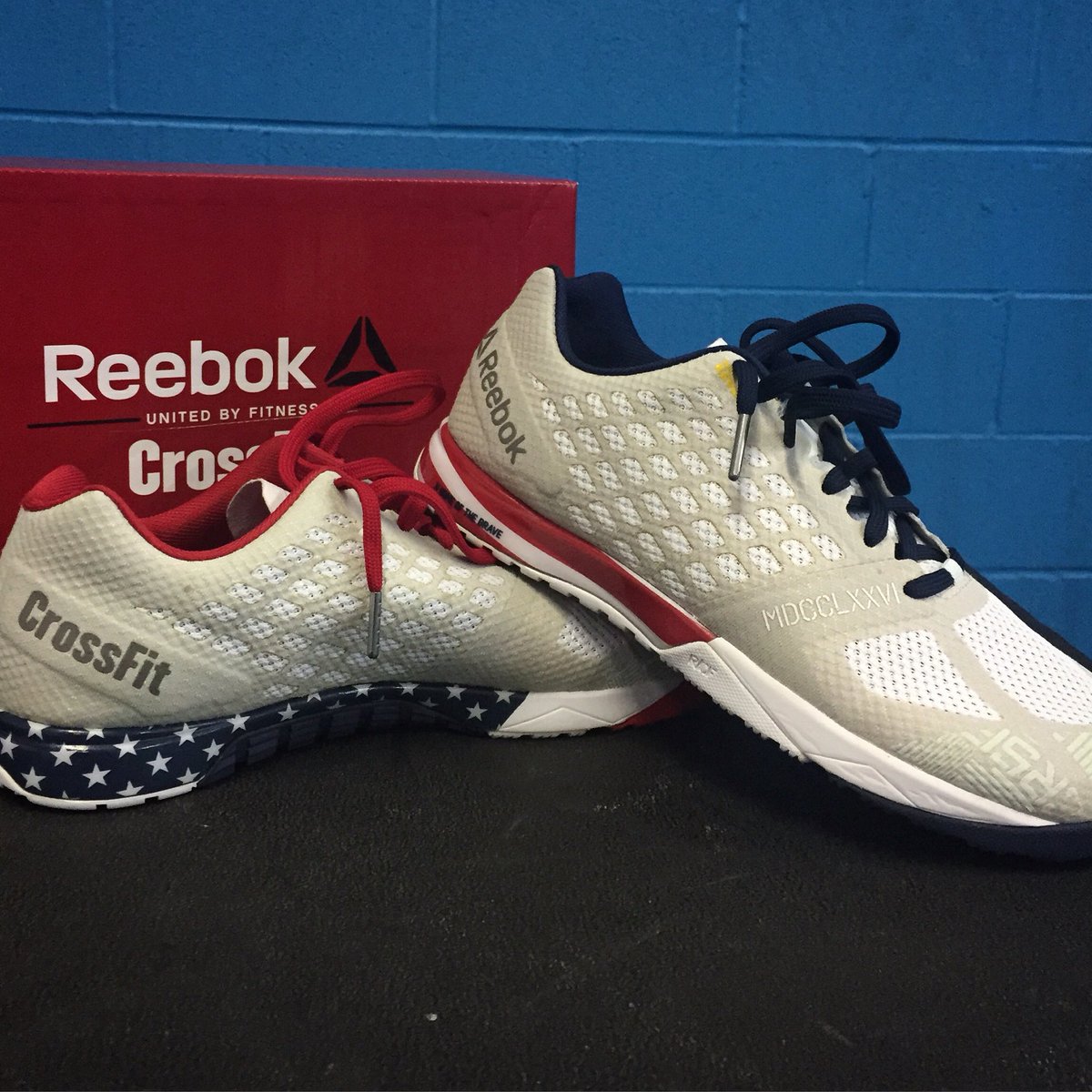 saxonpanchik's tweet image. Thanks @reebok for the limited edition USA #nano5.0 Can't wait to rock these @crossfitgames regional! #nanonation