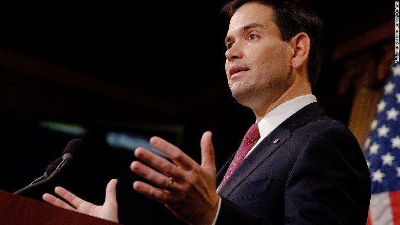 CNNPolitics's tweet photo. Marco Rubio's backers are telling him to run again https://t.co/AjkPsmwU5K via @mkraju https://t.co/cxBmK4479g