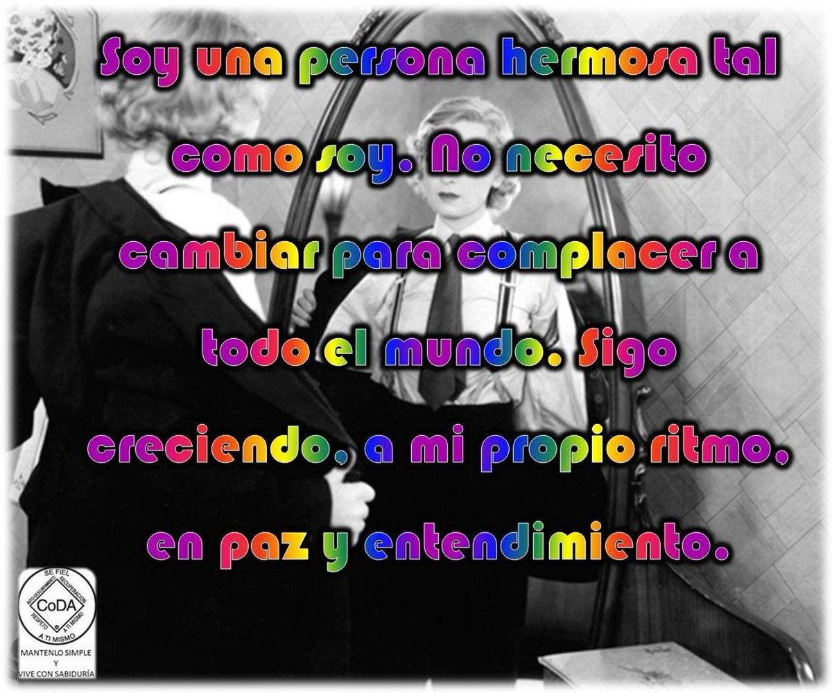 codacandelaria's tweet photo. Soy una persona hermosa tal como soy. No necesito cambiar para complacer a todo el mundo... https://t.co/MgEhTHwNZZ