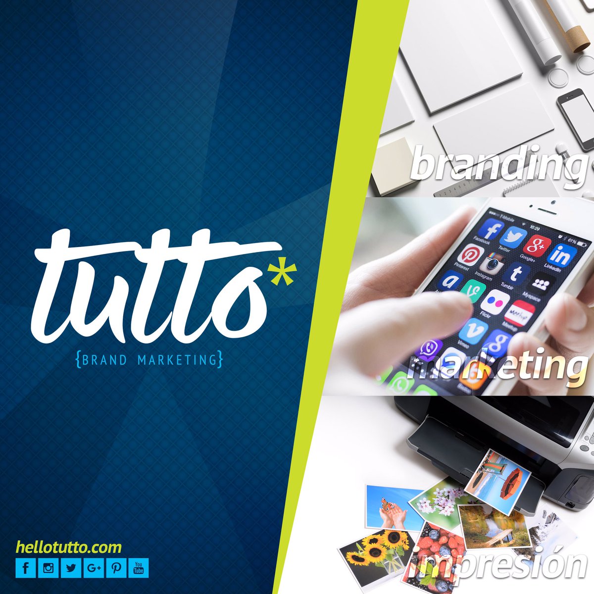 hellotutto's tweet image. inspiramos, creamos, compartimos
TUTTO* {brand marketing}

#hellotutto