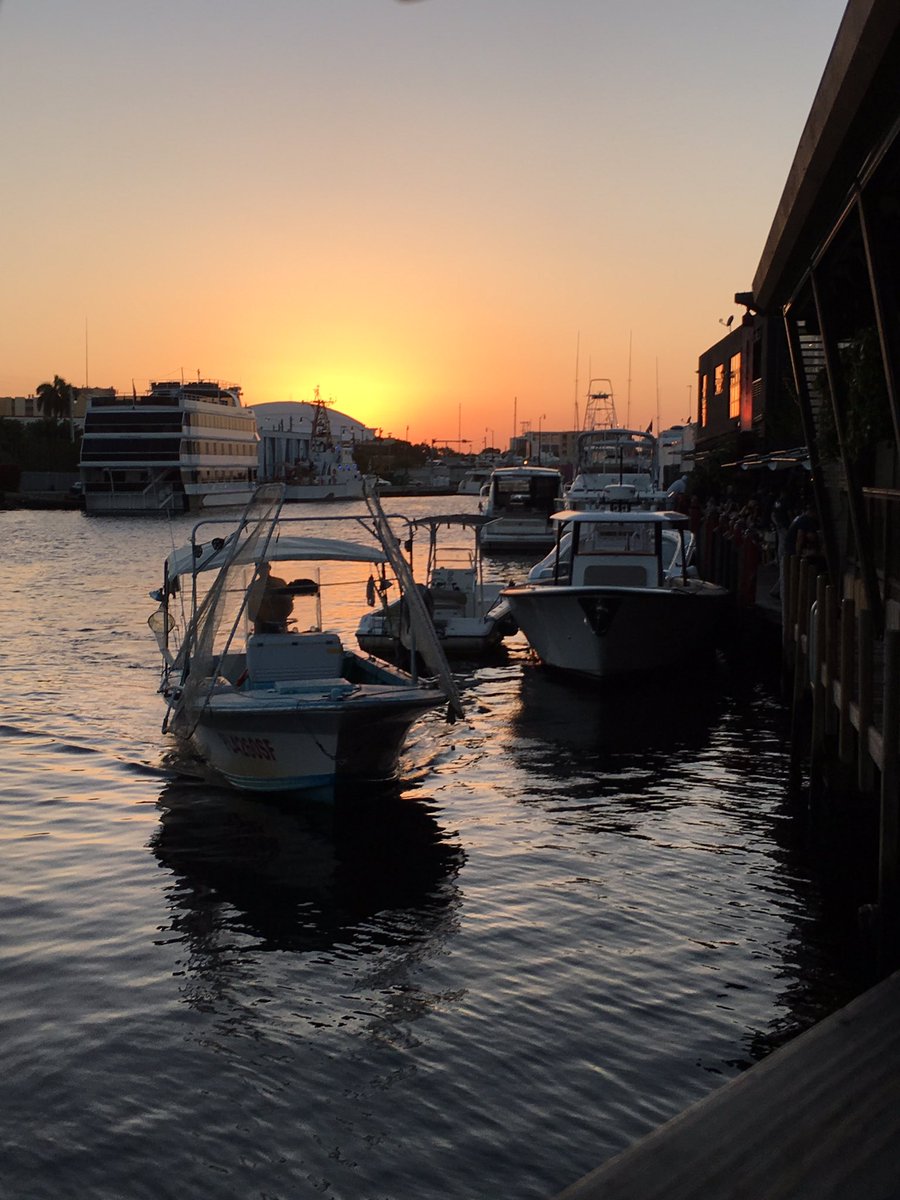 SusanatPrescott's tweet photo. #MiamiRiver at sunset #CalleOchos #authentic #oldMiami #Casablanca https://t.co/Y8UV5PY8jj