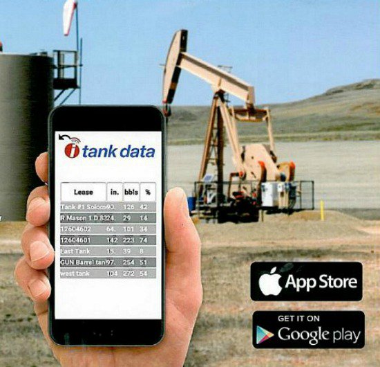 iTankData's tweet photo. With the iTankData free app you can check oil level, barrels collected, & percentage of fill. #iTankData #ThinkiTank https://t.co/v5jfhVssHD