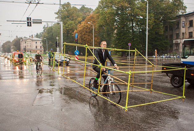 Quantas bicicletas ocupam o mesmo espaço que um carro? Bit.ly/m1lacaobike