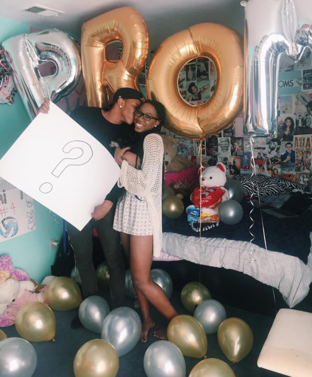 yourpromposal's tweet photo. CANYON SPRINGS HIGH SCHOOL PROMPOSAL: Kevin asks @theregoeskiani ! ✨ https://t.co/4dHgZz7DHG