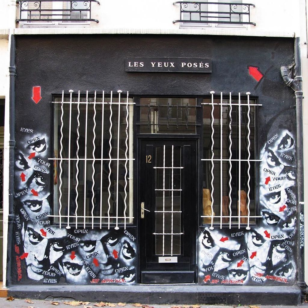 StArtEverywhere's tweet image. Street Art Paris, Jef Aérosol @jefaerosol #streetartparis #parisstreetart #streetart #graffiti by laurentbaboo