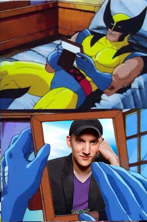 Mushy_cookie's tweet photo. @JasonSomerville How I felt waiting for you to get back on twitch! https://t.co/L9irRREAeo