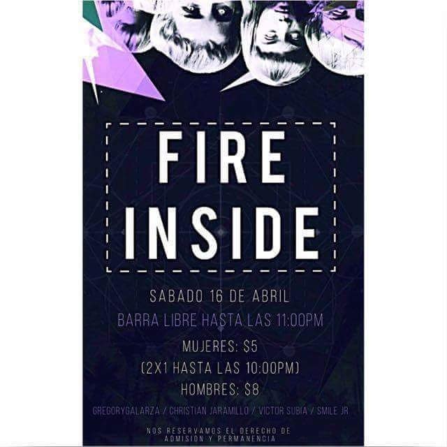 alexmorenonegr1's tweet photo. FIRE INSIDE🔥
FECHA: Sábado 16 de abril🔜
LUGAR: (Confirmado solo por interno)   
🎊Bdash: 🎉
Alex moreno
#FireInsideEc. https://t.co/hb4jYrnuFc