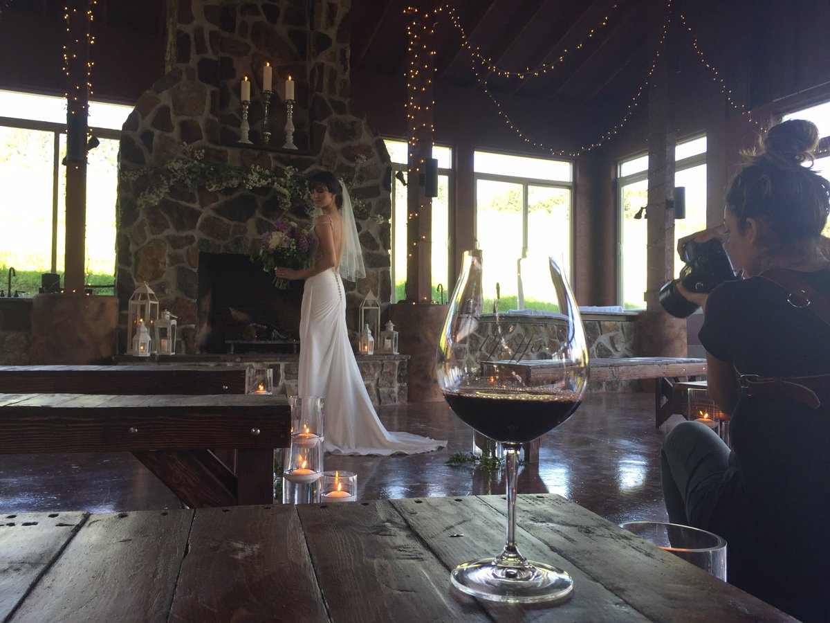 Had so much watching &amp; admiring Her &amp; Him Events #photoshoot at our winery this weekend! #orwine #pnwonderland