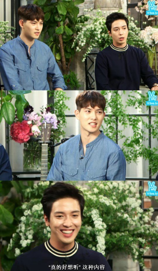CNBStorm's tweet photo. [News] CNBLUE members reveal their very specific ideal types https://t.co/Trq5bqmGPj https://t.co/nSMw6fqeGJ