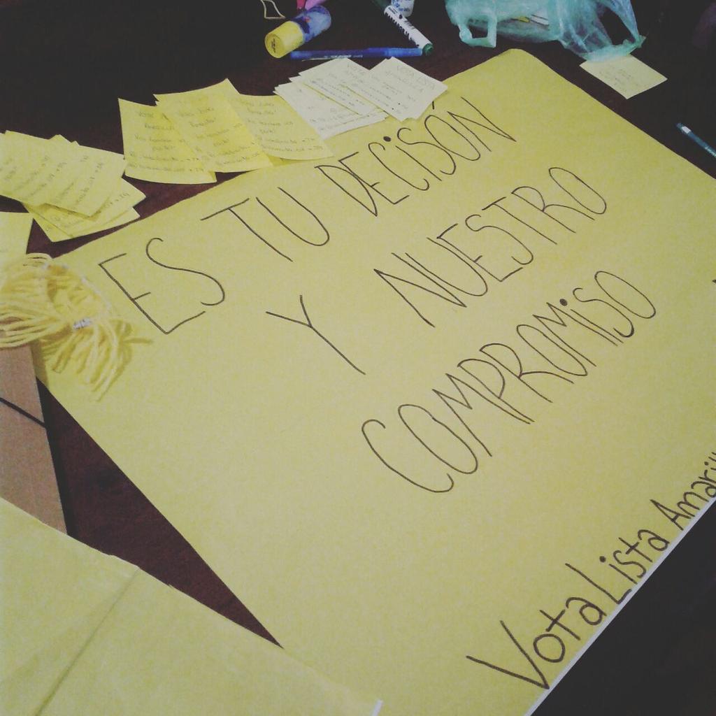 _ListaAmarilla_'s tweet photo. EMPEZÓ LA CAMPAÑA!!! HAGAMOSLO AMARILLO!!! https://t.co/GSd66P0F1l
