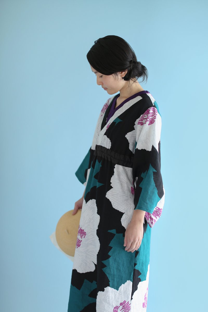 SOU•SOU 浴衣みたて　芍薬 SOU•SOU 浴衣みたて 芍薬 SOU・SOU 麻 ゆかたみたて 芍薬月夕