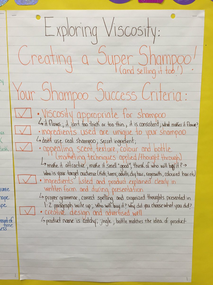 MissBond15's tweet photo. New unit=new fun!We've been learning about Fluids&now we're exploring viscosity!#supershampoo @StAgnesCS #Gr7/8 https://t.co/rCPBJAt5WH