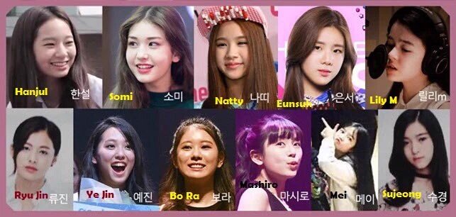 릴리 M on Twitter: "JYP's trainee girls https://t.co/1xBEoYLQ9x"