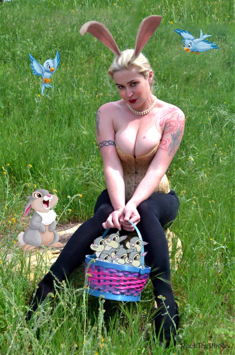 ZoeJayJay's tweet photo. This was my "#EasterBunny" Challenge for #EdenModelSearch, HUGE thanks to everyone who voted and shared <3 <3 <3 xox https://t.co/57q3HA37ue