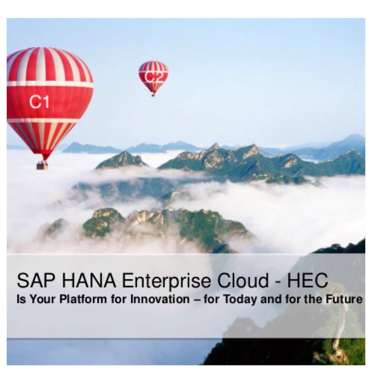 Dubia's tweet image. Our 2 SAP ERPs are on HEC! Systems are running smoothly,so proud of my team and thanks to @SAPServices  #saphec #hec