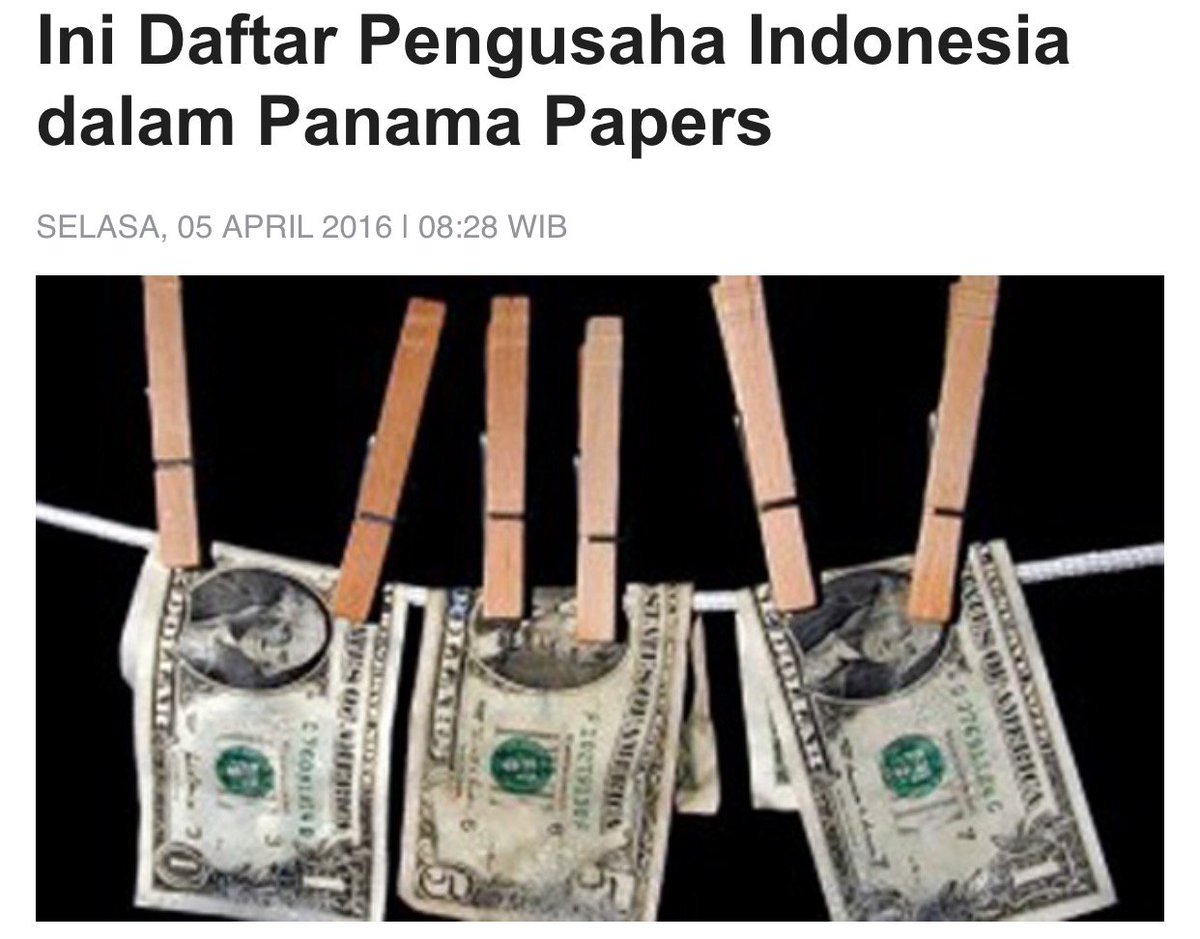 jokoanwar's tweet photo. Dan inilah daftar nama pengusaha Indonesia yg ada di dalam 'Panama Papers'. Selamat membaca. https://t.co/epg3ALAWNb https://t.co/IeKYwhIXQb