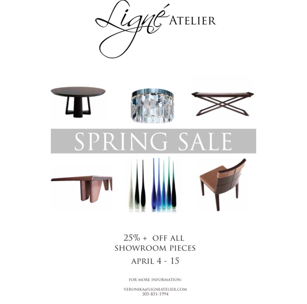 TheLigneGroup's tweet photo. Spring sale 25% + OFF showroom pieces. https://t.co/v3afCLJrlA #sale #discount #promotion #sales #furniture #design https://t.co/I4DcsoZqYa