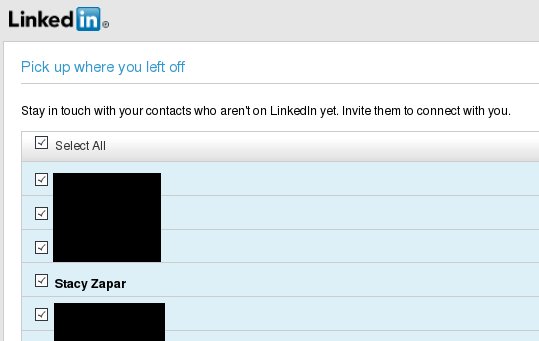 BasvanG's tweet photo. Hey @StacyZapar, I see you aren't on #LinkedIn yet… Wanna connect? ;-) https://t.co/Kdea5lzL8k