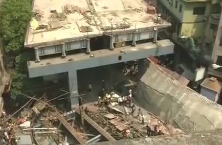nnis_sports's tweet image. 4 more #IVRCL officials held in #Kolkata flyover collapse case