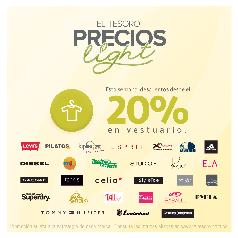 El_Tesoro's tweet photo. ¿Qué tal una tarde de amigas y de compras en @El_Tesoro con los descuentos de esta semana de #precioslight? https://t.co/Ek2R2SFynW