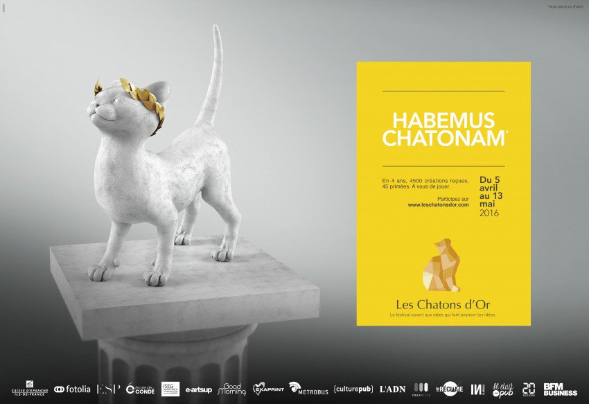 ieupmedia's tweet photo. La nouvelle édition des Chatons d'Or commence maintenant ! https://t.co/Q6z4FpbzJR https://t.co/f41yNfEC5V