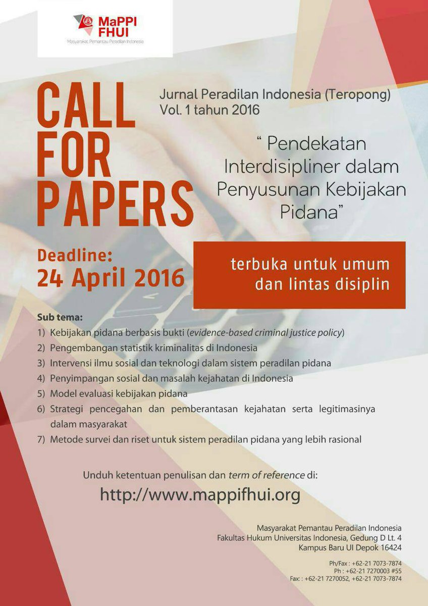 MaPPI_FHUI's tweet photo. CALL FOR PAPERS @anakuidotcom https://t.co/Pu42xTkt8t