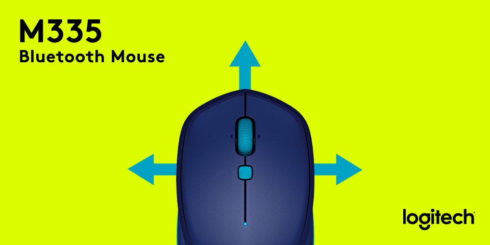 LogitechTurkiye's tweet photo. Kullanışlı gezinme tuşu ve eğimli tekerlek ile denetimi avucunun içine al. #m335 #logitech https://t.co/T0jrwpXssV https://t.co/pbTekit6W0
