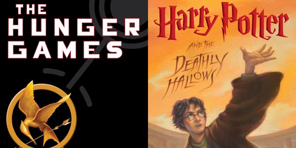 OutofPrintTees's tweet photo. #OOPBookMadness Championship: The Hunger Games vs Harry Potter. Vote here: https://t.co/qOyD0I7uit https://t.co/8rDR2EDAWJ