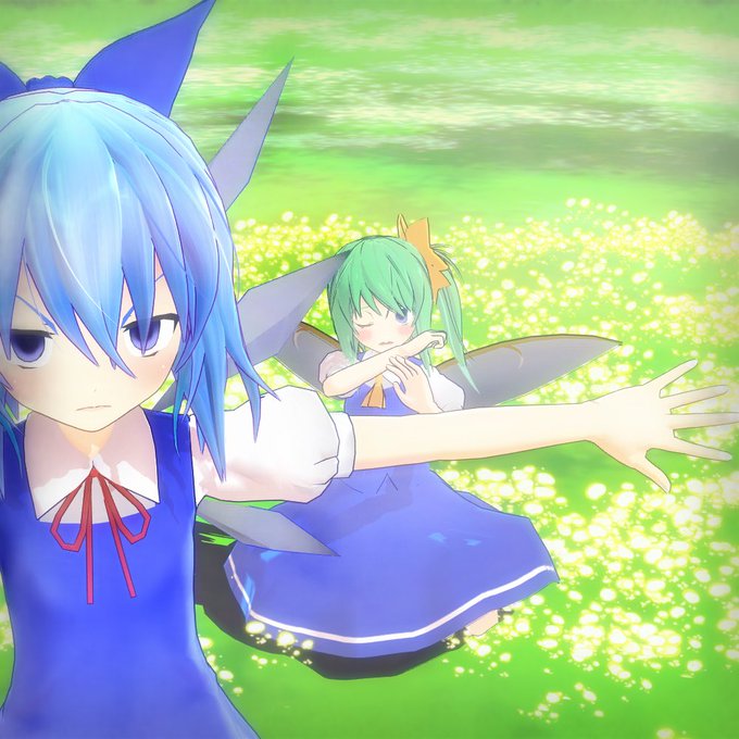 チルノのtwitterイラスト検索結果 古い順