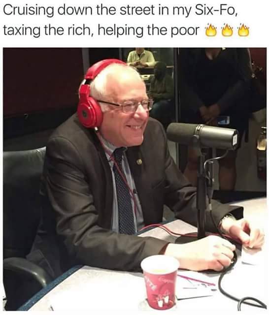 Relatables_5's tweet image. Tell em Bernie