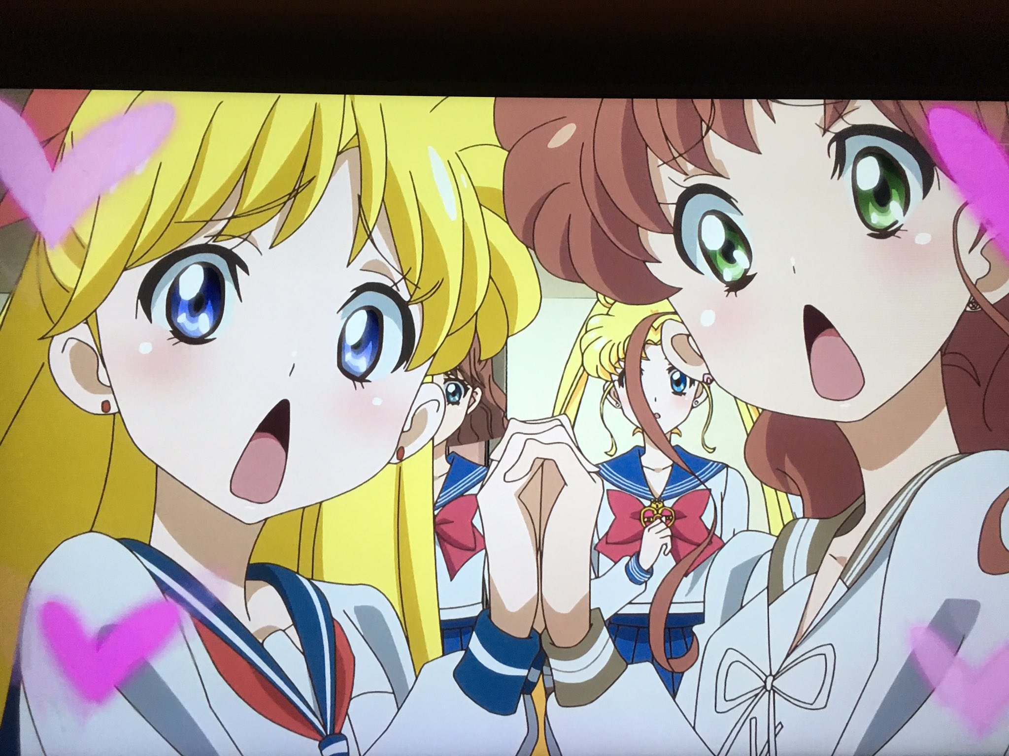 惣 そう かわいいのです まこちゃん 美奈子ちゃん セーラームーンcrystal セーラームーン3期 セーラームーン セーラームーンclystal T Co Gx1cdrzwty Twitter