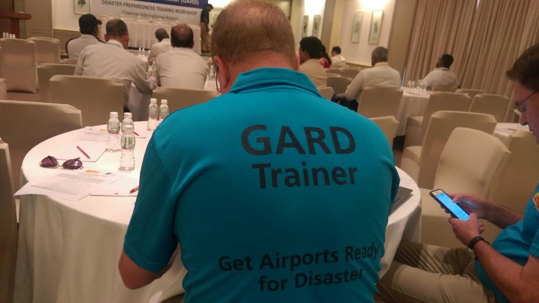 mandlesatwork's tweet photo. GARD (Get Airports Ready for Disaster) Training about to kick off in Chennai. 2nd for India by #DHL #UNDP #GARD https://t.co/5TSFFAJHOf