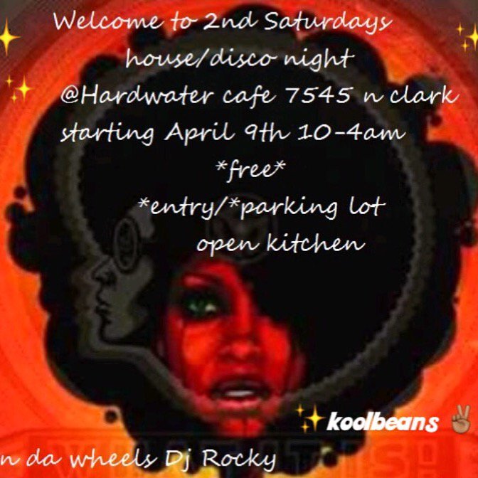hardwaterbar's tweet photo. House Saturday April 9th! No cover, Djs,dance floor,free parking,late night kitchen, and beat to keep u movie @10pm! https://t.co/PqYdG7UwQi