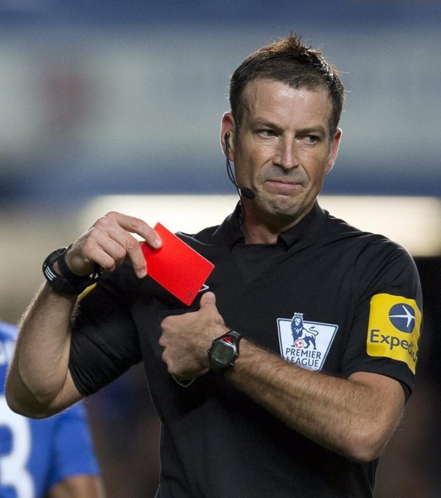 Clattenburg_'s tweet photo. @liveremichan I'd like to give u a red card Jap😇 https://t.co/l2uvq1rXhN