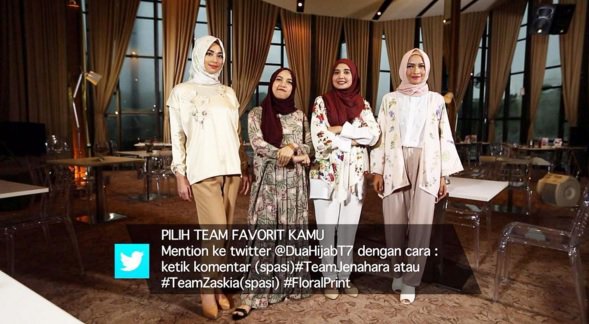fashionbeautyT7's tweet image. Mana karya yg paling kalian sukai? #teamjenahara atau #teamzaskia #floralstyle