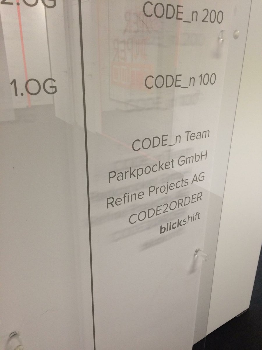 CODE2ORDER's tweet photo. Time flies. We are now in our fifth month in the @CODE_n spaces. Have a nice week! #startup #code2order #code_n https://t.co/FuZzPeyD44