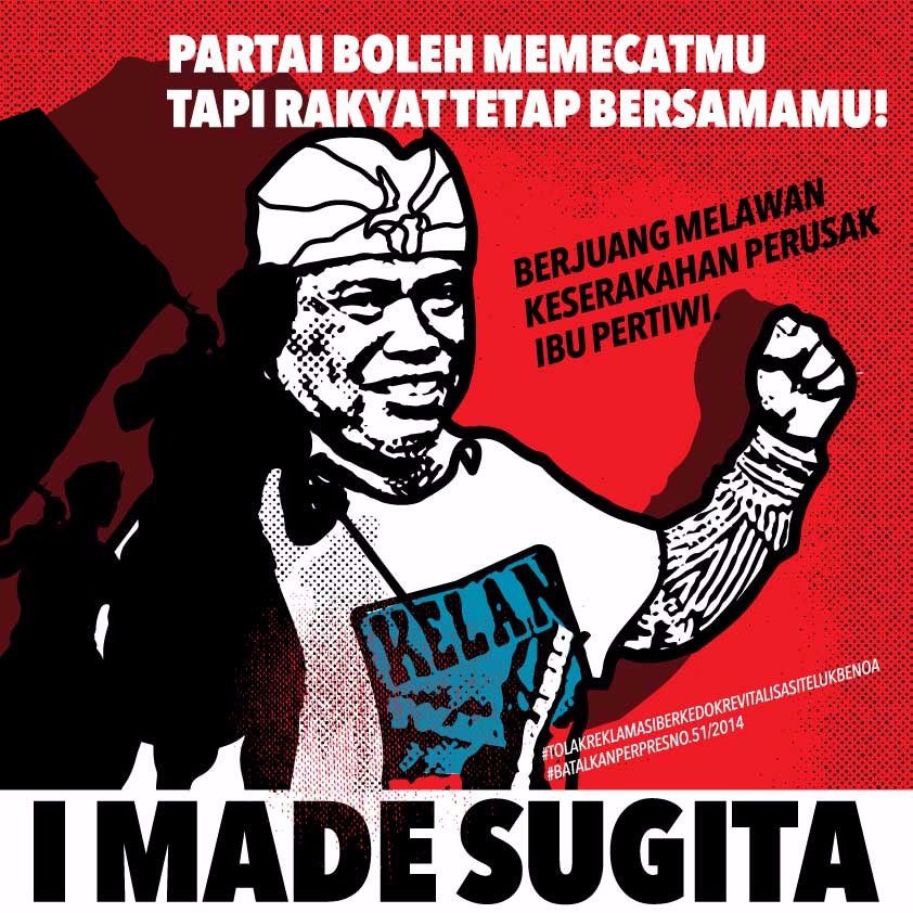 Beliaulah salah satu bendesa yg gigih gerakan massa di titik api: Desa Kelan bit.ly/1S6bp92
#PejuangSejati