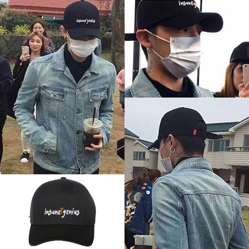 imdastyle's tweet image. 인세인지니어스 볼캡블랙
w 지디

#insanegenius 
#gdragon
#kavemall
#gd