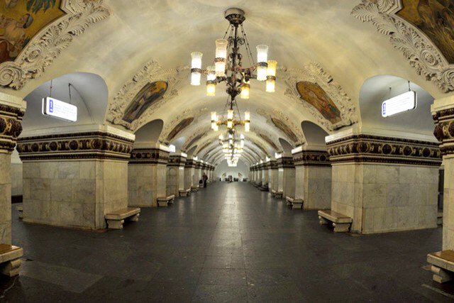 Вестибюль станции метро киевская кольцевая