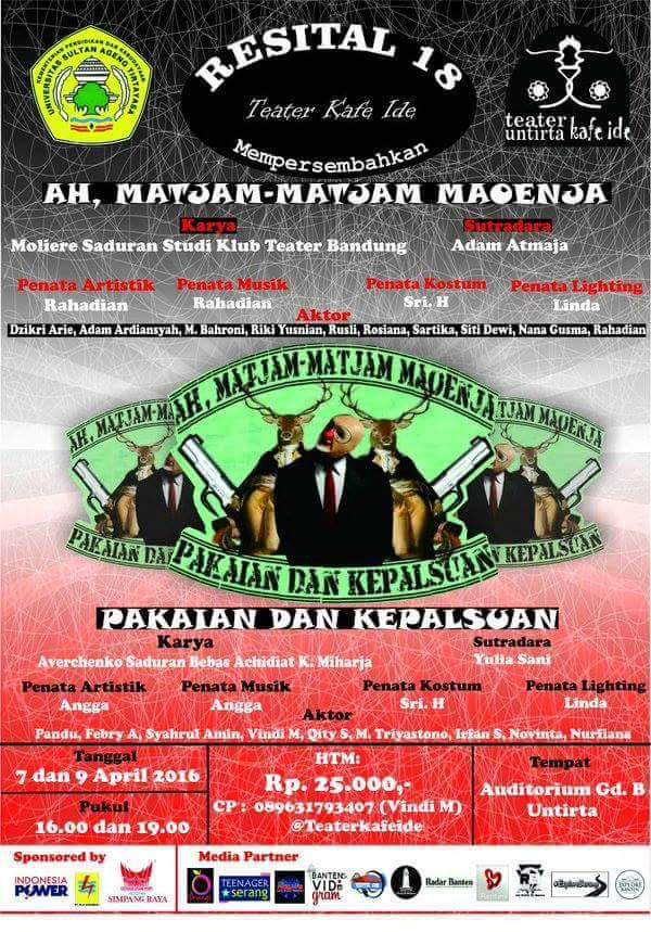 Awal bulan enaknya nonton pentas teater <a href="/TeaterKafeIde/">teaterkafeide</a> nih guys. HTM 25k , OTS 30k :)