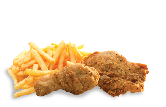 LUNCH SPECIAL FOR TUES, APRIL 5th: Fried Chicken served with Fries #eatlocal #dailyspecial lunas-kitchen.com