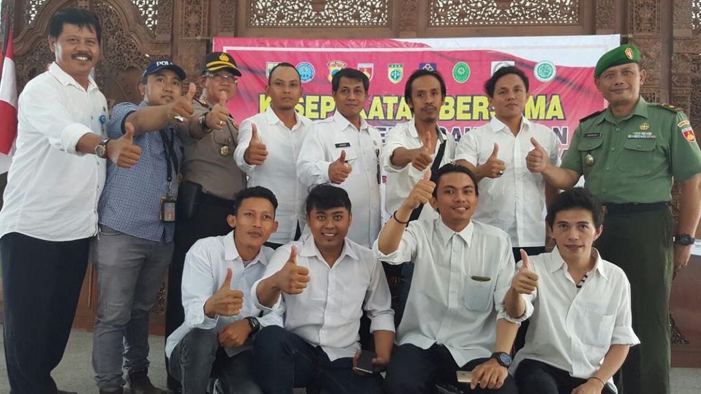 Brg Kapolres Pemalang dan Bupati Pemalang..saresehan bahaya penyalahgunaan narkoba