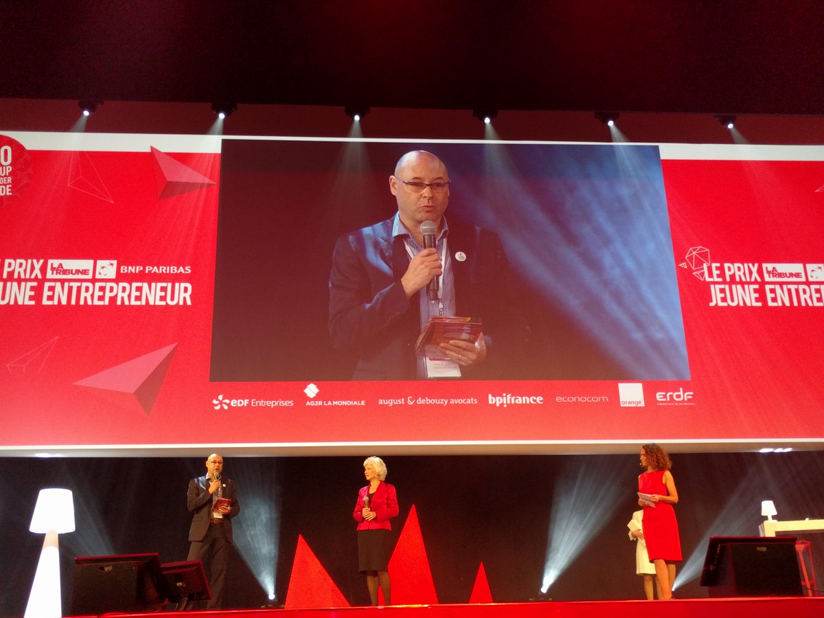 thinkandgoNFC's tweet photo. ThinkandgoNFC awarded 2016 @BNPParibas @LaTribune Entrepreneur 1st Prize #InnovAndConnect for #ConnectedScreen https://t.co/XphJ3HpA1l