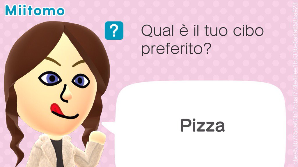 BarbaraAssi's tweet photo. https://t.co/yX1vJKX6WO #Miitomo #Miitomo_JVKVKVC #it https://t.co/CAHkGQb0Dy