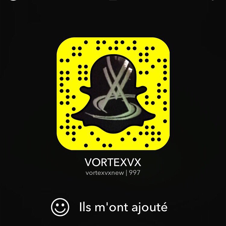 VortexVX's tweet photo. Rdv tout de suite sur le @Snapchat de Vortex VX

Pseudo: VORTEXVXNEW https://t.co/vsYH09C4PN