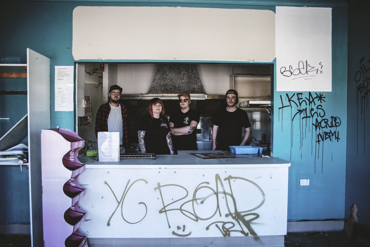 XkitchenXangstX. We'll have new music soon and maybe then we'll be less sad and angsty looking