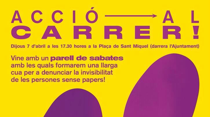 CUPBarcelona's tweet photo. ... i aquest dijous, fem la cua de sabates més llarga que puguem!
👟 👞 👡 👢 👞 👟
#MicroAcció
#LesDeuPedalades https://t.co/dH0ysYgtGO