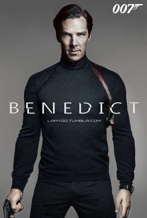 TanjaPoque's tweet photo. OMG... 😍😍😍.... yes Mr Bond..of course Mr Bond..I do whatever you want Mr Bond.. 😜😜😜 #BondBatch #BenedictCumberbatch https://t.co/S8mtPpYdzD