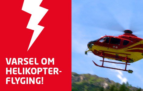 EB Nett utbedrer høytspentlinje på Åssiden i dag. Det betyr en del helikopterflyving i området. Vi beklager ulempene